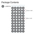 2400 3D 6mm 3D 3D 3D 3D Scanners(6x10mm) uxcell Pcs Scanner Markers High Reflective Scanning Dots Tracking Dots