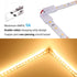 2 Pin 10mm L Shape LED Strip Light Connector Solderless Gapless Clips, Max Amp 5A, Strip to Strip for Right Angle Corner, 90 Degree Connection of 12V 24V Single Color Flex Tape Light, 10ps by JAUHOFOGEI