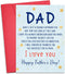 Fathers Card for Dad First Fathers Day Funny Gifts for New Dad