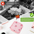 KALIONE 4 Pieces Sanitary Napkin Storage Bag, Period Bag, Period Pouch, Feminine Menstrual Pad Bag Portable Nylon