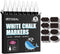 GOTIDEAL White Chalk Markers, Bold Tip Washable for Blackboard, Glass & Bistro, Non-Toxic, Erasable Paint Pens