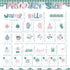 Pasimy Winter Bulletin Board Decorations, Hello Winter Cutouts Set for Christmas Holiday Party Decor