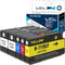 LCL Compatible Ink Cartridge Pigment Replacement for HP 711XL 711 XL High Yield Designjet T120 24 T120 610 T520 524