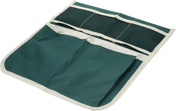 Healifty Oxford Garden Kneeler Seat Pouch with Large Tool Bag Portable Lightweight