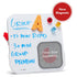 TIME TIMER Dry Erase Board Accessory, Small Desktop Magnetic Whiteboard for Time Timer MOD Visual Timer, To-Do Lists,