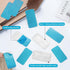 Peacetream 30 Backing1.18" 2.36", Pcs Adhesive Metal Strips for Magnets, Metal Plates for Magnetic Mount with Strong