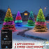 snorvindle 200 6.6FT 10 24 Smart Christmas Tree Lights, LEDs Christmas String Lights with Remote Control & APP