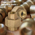 Everflow Supplies BRUN0038-NL 3/8-Inch Brass Union, No Lead