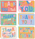 S&O Fun Thank You Cards with Envelopes - Blank decor sheets for