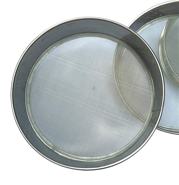 ETAZMDITE Mesh Lab Sieve, Stainless Steel Fine Mesh Sample Test Sieve for Grains