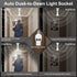 E26/E27 Screw in Motion Sensor Light Socket, Socket Adapter with Dusk to Dawn & Motion Detection, Auto On/Off Smart