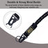 Heavy Duty Braided Paracord Lanyard Keychain with USA Flag, Strong Lanyard with Metal Clip for Outdoor Activities