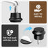 Bell Glides Replacement Caster Wheels for Office Chair or Stool, Fixed Stationary Castors (Bell Glides Short)