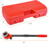 Set 6 1/4", 3/8", 1/2", 3/4", 1", 1-1/4" Goplus Ratchet Pipe Threader Kit, Ratcheting Pipe Threading Tool w/ Dies