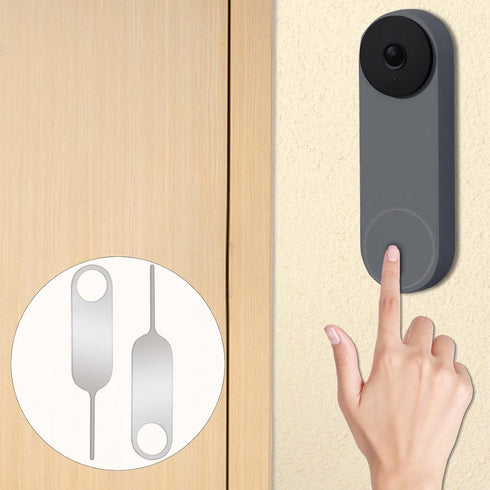 2-Pack Doorbell Key Tool, Security Key Replacement Tool for Arlo, Nest, Eufy Video Doorbell, Release Removal Pin