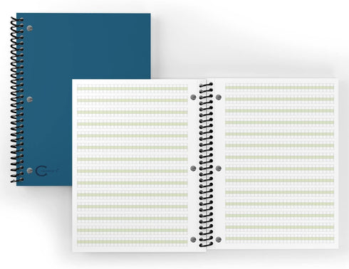 Channie's Youth Composition Notebook, Homework & Improvement Journal for Kids, Older Learners, Special Needs Students,