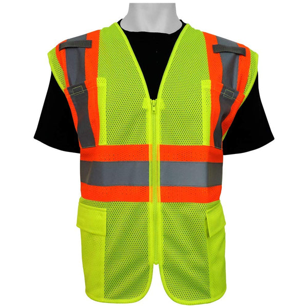 Global Glove GLO-0035 - FrogWear Lightweight Mesh Surveyor Vest - X-Large