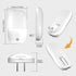 670nm Dimmable 0.5W(2 Pack) Klarlight Red LED Night Light for Sleep, Warm White Nightlight for Kid, Dusk to Dawn