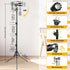 18W 3000K-65000K Dimmable 1Pack LED Floor Lamp Super Bright Floor Lamps for Living Room with Timer and Remote Stepless