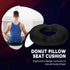 Lexia Tailbone Donut Pillow Seat Cushion Orthopedic Design| & Coccyx Memory Foam Pillow | Relieve Pain and Pressure