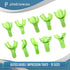 Autoclave Perforated Dental Impression Trays, Number 1 Large Upper, Bag of 12