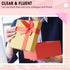Fulmoon 50 Pcs Cute Ballpoint Pens Bulk, Medium Point 1.0 mm, Comfortable Writing for Teacher Student Bridal Shower