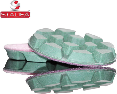 Diamond Floor Pads for Concrete Polishing, Grit 200 by Stadea