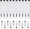 6ml Touch up Paint Pen Fillable Brush Pens for Wall Wood Repair, Clear Furniture Paint Kit (10)