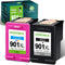 GREENBOX Remanufactured Ink Cartridges for HP 901 901XL (High Yield, 1 Black 1 Tri-Color) for Officejet 4500