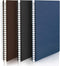 EUSOAR B5 Spiral Journal Notebook, 3 Pack, 7.3"x10.2", 120 Pages, Hardcover Lined Travel Writing Notebooks