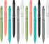 Retractable Black Ink Pens, Cute Gel Click Pens with No Smear & Bleed, Smooth Note Taking Journaling Pens (12 Count)