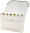 Lion Clear-Line 7-Pocket Poly Expanding File, Clear, 1 File (94500-CR)