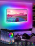 GIPOYENT TV LED Backlights, Music Sync LED Light for 60-85 Inch TV, Bluetooth Function RGB Color Changing Light Strip