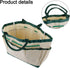 YobiLife Garden Tool Bag Garden Tote Bag Garden Kneeler Bench Hanging Storage Bag Large Capacity Oxford Cloth Storage