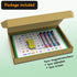 Small Dry Erase White Board with Stand, Double-Sided Portable Mini Whiteboard for Kids, Home, and Office