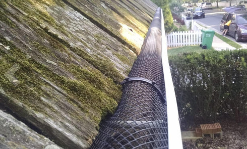 Rocky Mountain Goods 6 Gutter Guard Mesh - 20 Foot Leaf Guard for Easy Custom Lengths