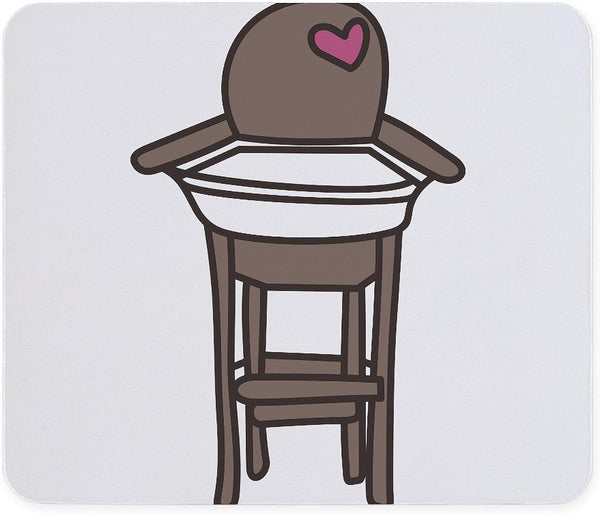 CafePress High Chair Mousepad Non-Slip Rubber Gaming Mousepad