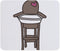 CafePress High Chair Mousepad Non-Slip Rubber Gaming Mousepad