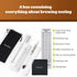 AOZ LIbei Set Hydrometer - for Mead, Wine, Kombucha and Home Brew Beer, Alcohol Tester Accessories Moonshine Still Kit
