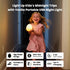16 Dimmable Baby Night Light: Colors Changing Silicone Egg Light for Nursery, Rechargeable Touch Nightlight for Kids