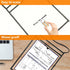Merkaunis 50 Pack 9 12 Shop Ticket Holders Job Ticket Holders Work Order Holder Pockets, x Dry Erase Pocket Work Order