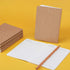 EUSOAR Mini Notebook, A6, 24 Pack, 3.9"x 5.5", 60 Pages, Soft Cover Lined Kraft Notebooks for Travel Journal Sketchbook