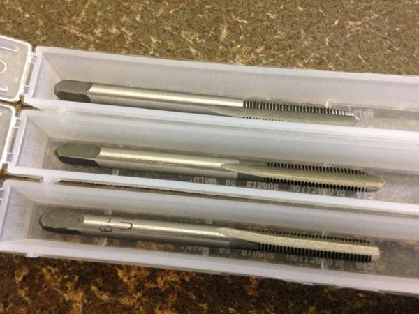 3 Piece 3 Flute HI-Carbon TAP Set, 6-48 NS