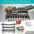 400lbs, 4 8 Power Tool Organizer Wall Mount Loads Layers Heavy Duty Tool Organizers and Storage, Cordless Tool Rack