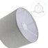 QfwdfcTrenz 6Pcs E27 3/7" Lamp Shade Adapter Ring, White Lamp Shade Adapter to Lampshade Reducer Rings Light Shades