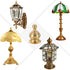 PATIKIL 17 28mm 3 Set x Lamp Finials Caps Knob, Solid Brass Lamp Shade Top Decoration Screw Cap Nuts with Brass