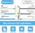 winshine 10 Pack G9 LED Bulb, 6000K Daylight, 4W (40W Halogen Equivalent) for Chandeliers