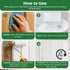 32oz, DWIL Wood Furniture Paint White Wood Paint for Furniture, Cabinet, Door, Kitchen - Matte, With Tools
