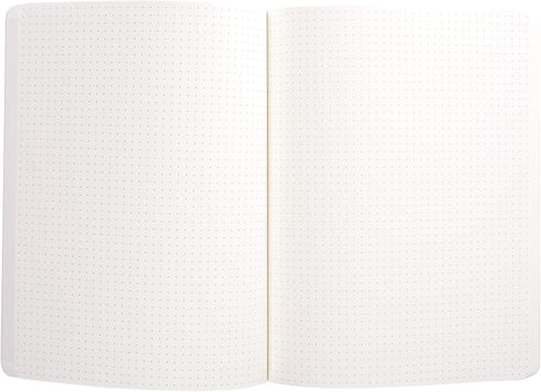 Graphique Happy Dotted Grid Notebook | 120 Pages | Premium Paper | Journal | Diary | Project Planner | 7.5” x 9.75”