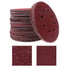 80 Pack 5 inch Sanding Discs Kit, 8 Hole Sander for Drill, Hook and Loop Plate, Various Grit Sandpaper Abrasive Tool